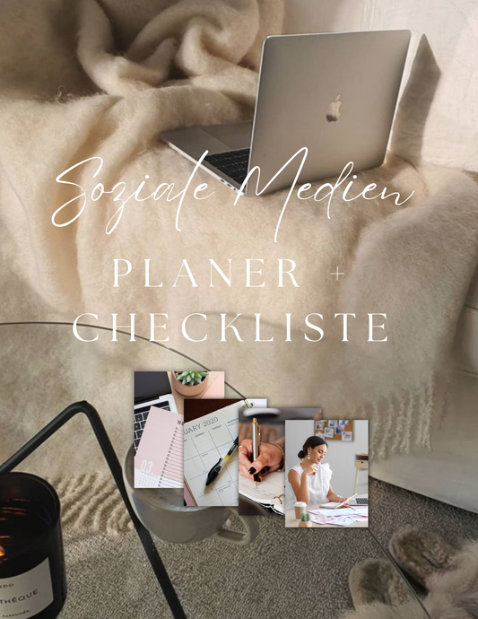 E-Book: Social Media Planer für FB, IG, YT und TikTok